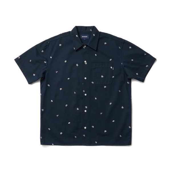 CURRENCY WORK SHIRT (NAVY)