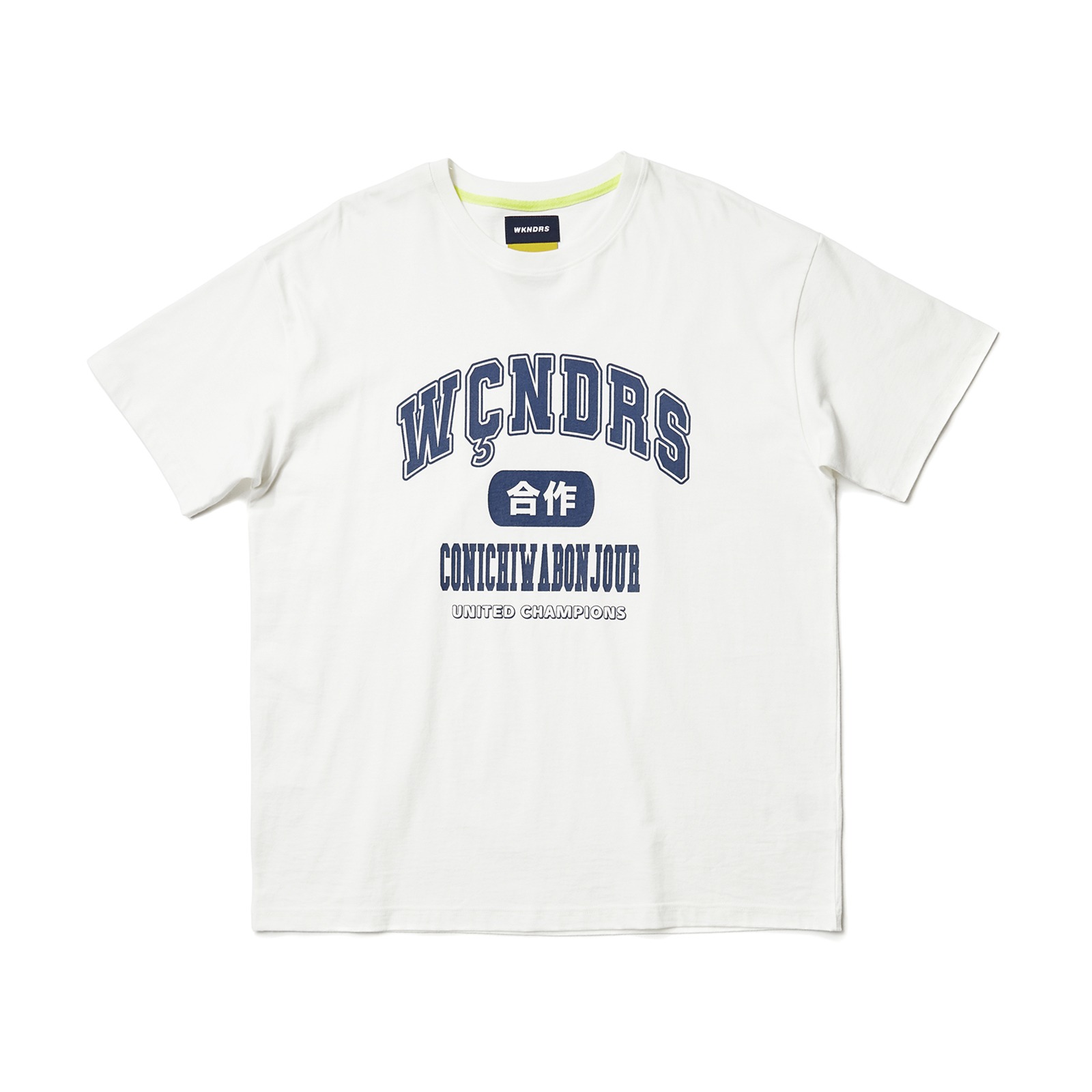 COLLEGE SS T-SHIRT (WHITE)