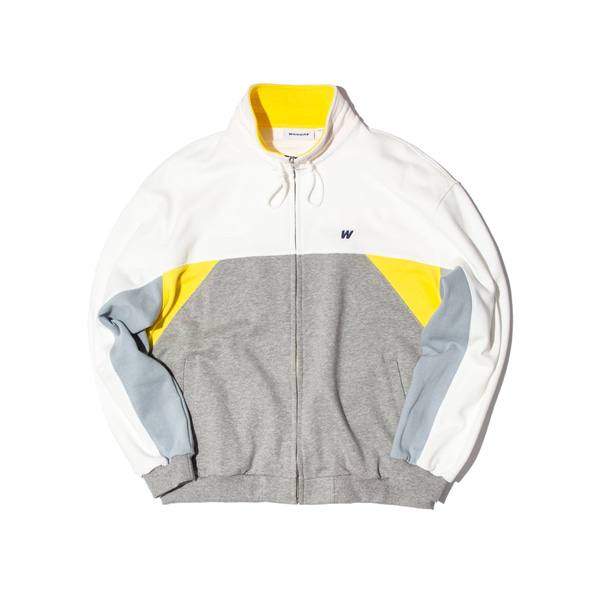 CUTTED TRACK JACKET (YELLOW)