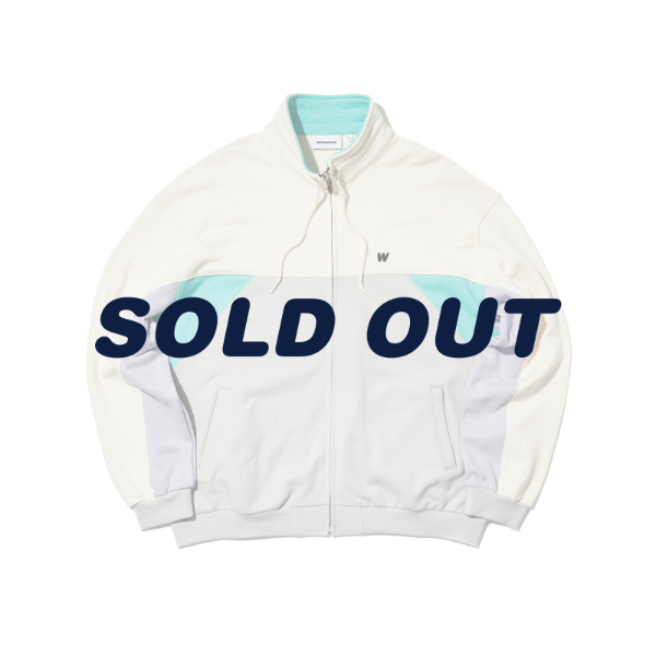 CUTTED TRACK JACKET (MINT)