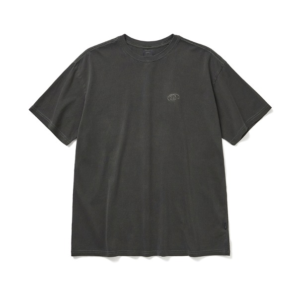 PIGMENT DYED T-SHIRT (CHARCOAL)