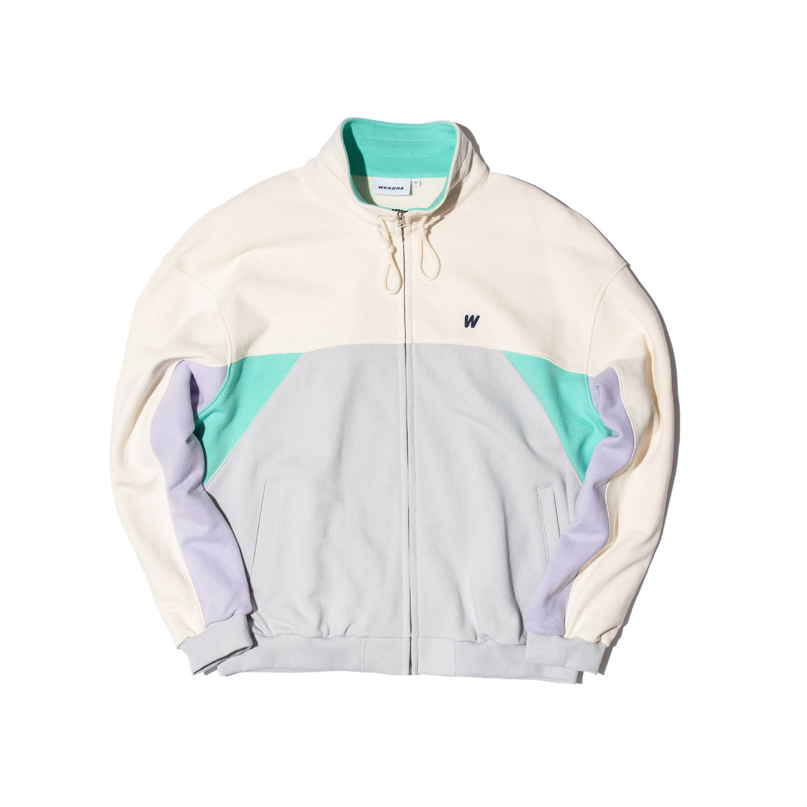 CUTTED TRACK JACKET (MINT)