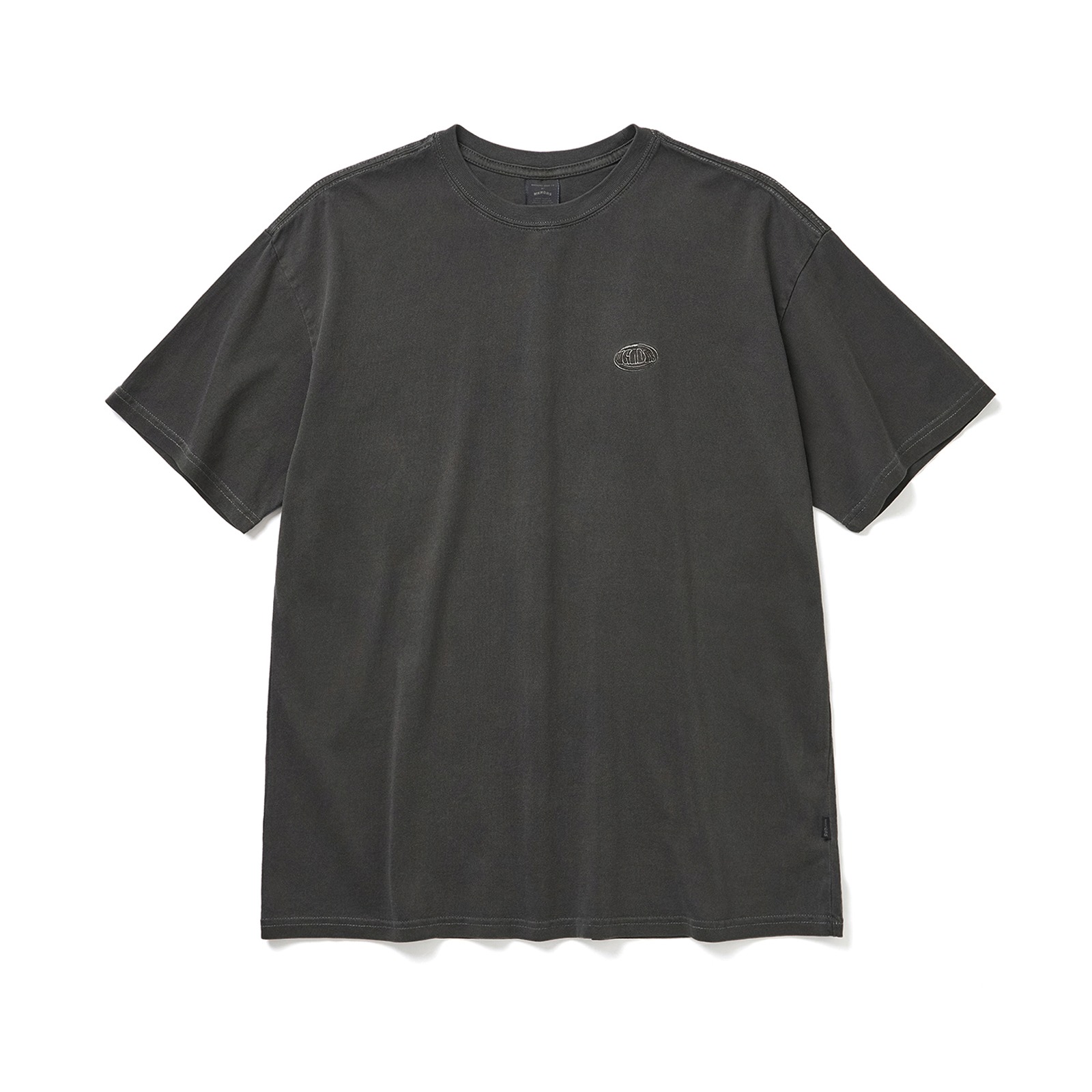 PIGMENT DYED T-SHIRT (CHARCOAL)